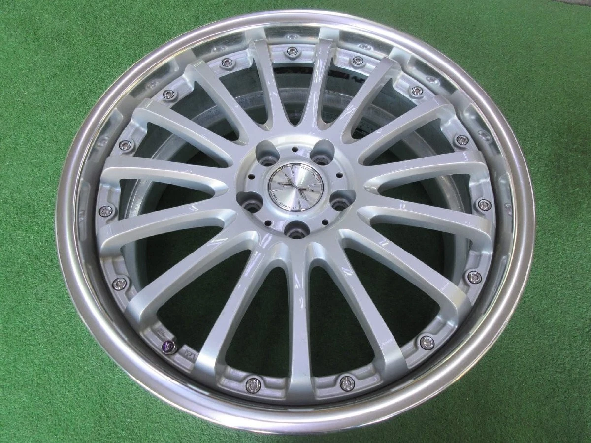 JDM Imported car model: Weds Maverick 815F 8J-19 5x112 +48 offset 66.6 No Tires - Image 5