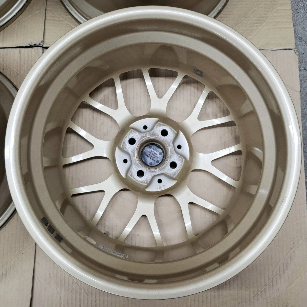 JDM Superb Condition BBS RG-R Wheels 177.0J 100mm forging for Mazda ND No Tires - Image 9