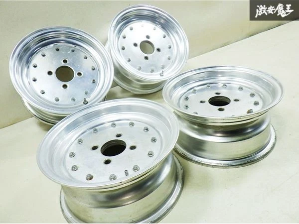 JDM Old car SSR Speedster Mark I 13PCD110 4H 4-hole Measured value 5J No Tires - Image 2