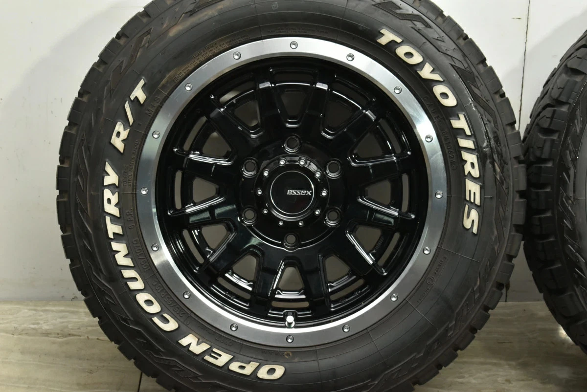 JDM Used Essex 4-Book Set 166.5J x 16 +38 PCD 139.7 215/65R16C 109/107 No Tires - Image 6