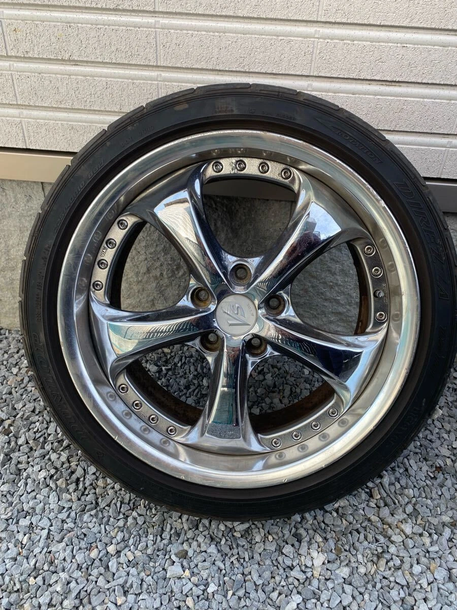 JDM WORK VS-KF 18-inch 4-Piece Set For S15 R33 Skyline Laurel Mark No Tires - Image 4