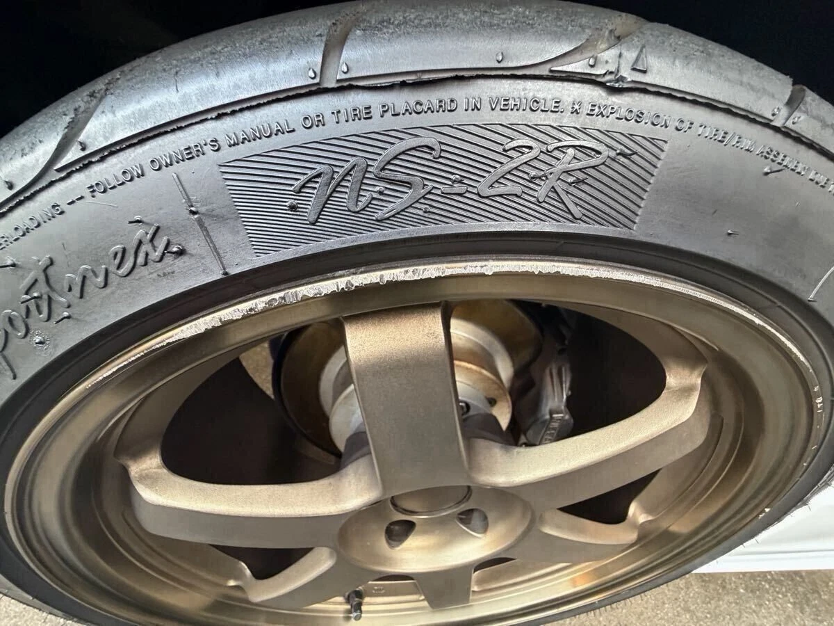 JDM RAYS Volk Racing TE37 188.5J+30 9.5J+38 PCD114.3 5-lug 5H Rare Sky No Tires - Image 8
