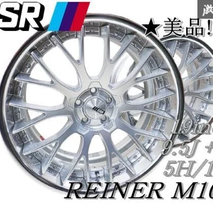 JDM SSR REINER M10R 199.5J +40 5-hole PCD100 Wheel Single Wheel 2Book No Tires