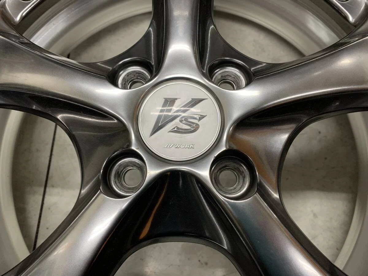 JDM WORK VS-KF VSKF 2P 16x5.5J 4H100 +45 1Pc Only WORK Out of Print - Image 2