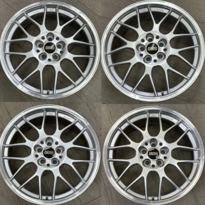 JDM BBS RG-R RG747 Wheels 4-wheel 7.5J-18 PCD100 5H +49 offset 56mm hu No Tires