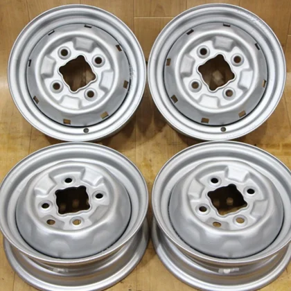 JDM B796 Subaru Genuine Old Car Out-of-Production Rare 1010x3.5J+42 PC No Tires