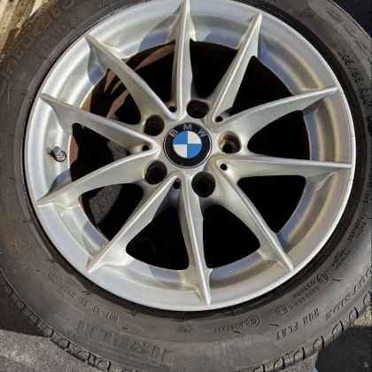JDM ⑦ BMW Tire & Wheel Set 205/55R16 Used Limited to Hand Delivery No Tires