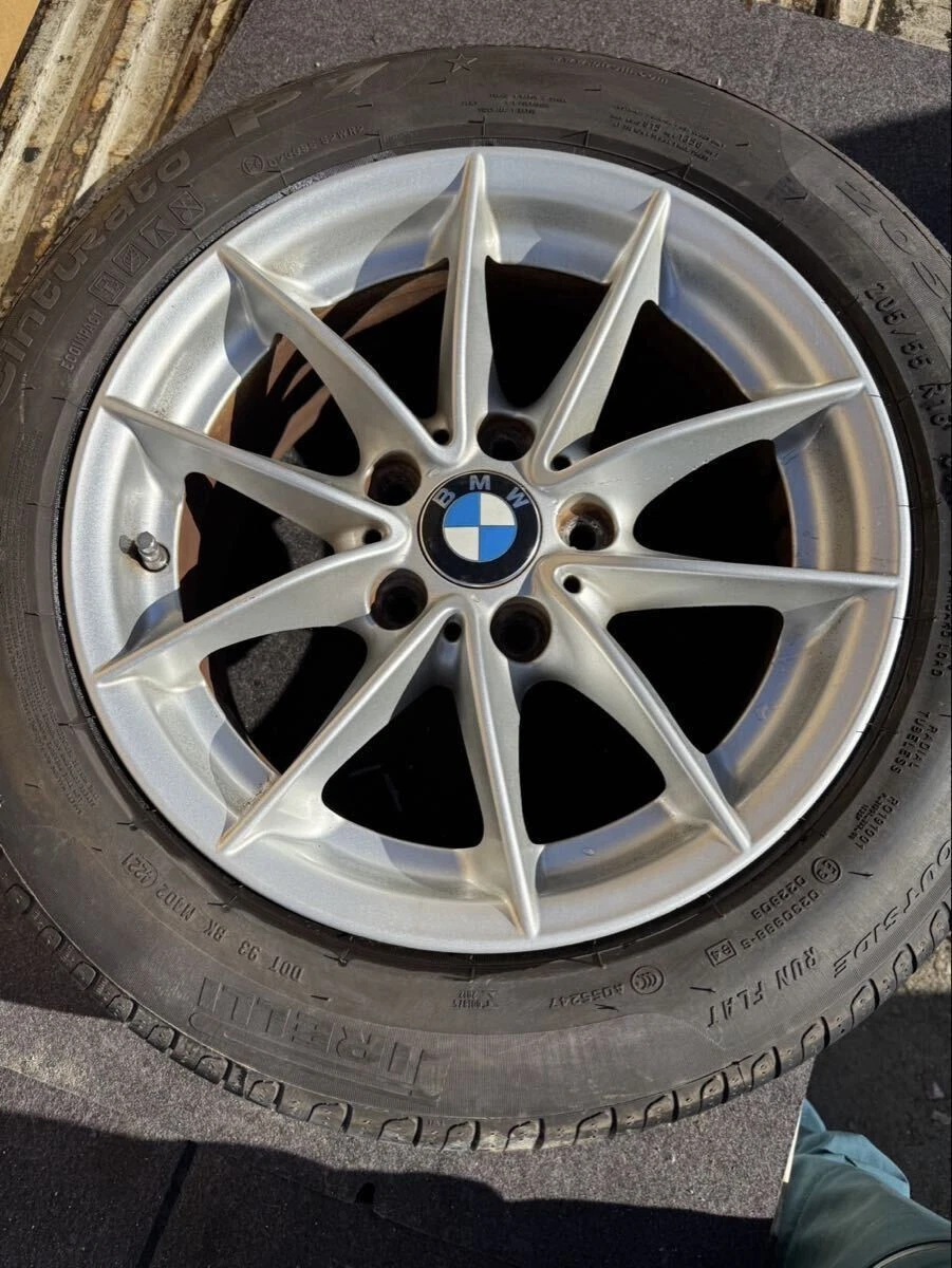 JDM ⑦ BMW Tire & Wheel Set 205/55R16 Used Limited to Hand Delivery No Tires