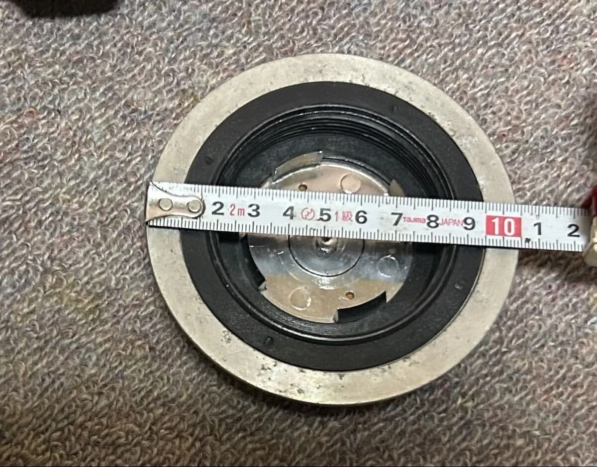 JDM RAYS Volk Racing EVOLUTION2 Wheel Center Caps Set of 3 No Tires - Image 7