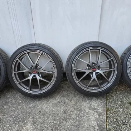 JDM STI Performance Wheels BBS DIREZZA DZ102 18-inch Set No Tires