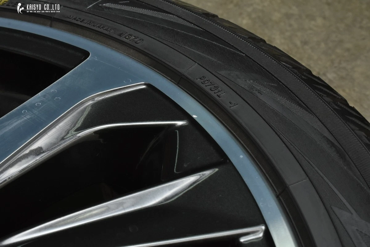 JDM Sharpened Groove Subaru Levorg VN OEM 18-inch 7.5J +55 PCD114.3 Yo No Tires - Image 9