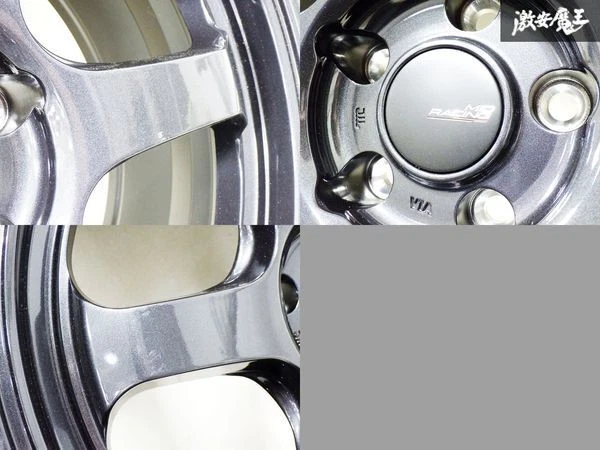 JDM MID RACING R06 188.5J +38 5x114.3 PCD wheels with 4Book Naankan 23 No Tires - Image 7