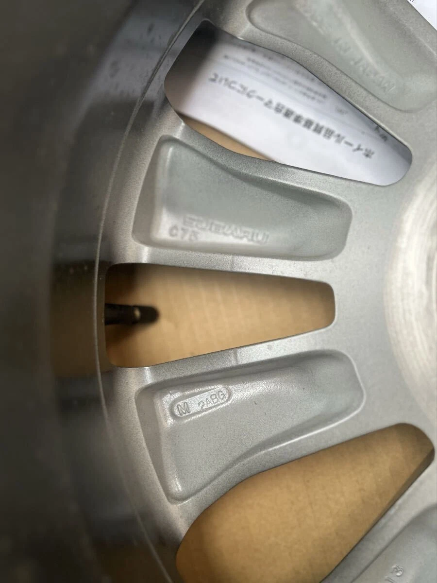 JDM Subaru STI Forester genuine 18-inch aluminum wheels 4-piece set No Tires - Image 5