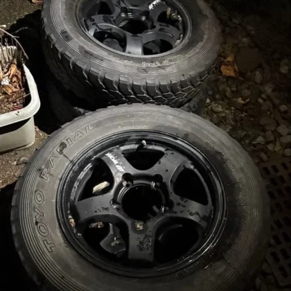 JDM Work Jimny Wheel Set 16-inch No Tires