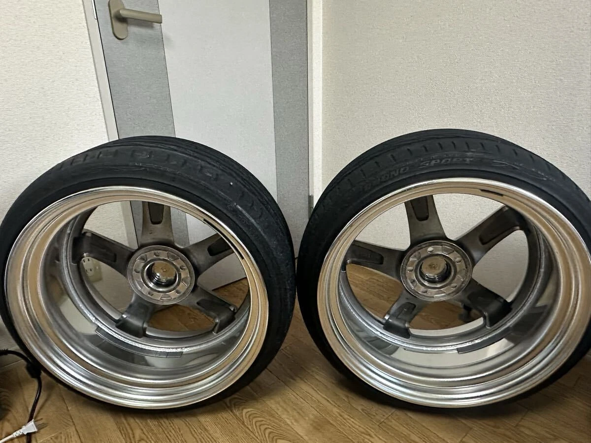 JDM WORK Geist BST2 Back Label 19-inch WORK No Tires - Image 4