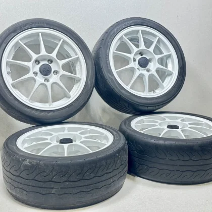 JDM Out of print ENKEI ES-TARMAC 167J +45 5H PCD114.3 NEOVA AD08R 205/ No Tires