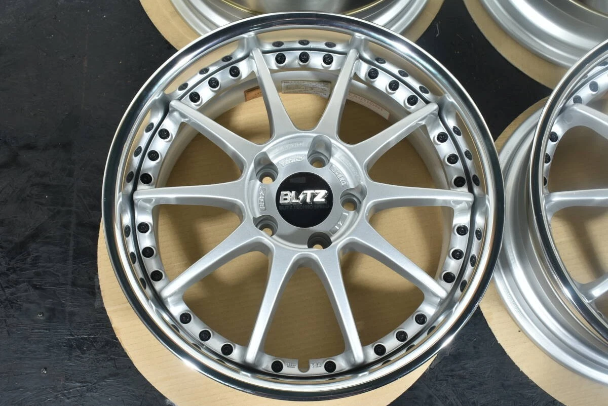 JDM BLITZ TechnoSpeed Z1 17-inch wheels 4-piece set PCD 114.3 8J +35 No Tires - Image 4