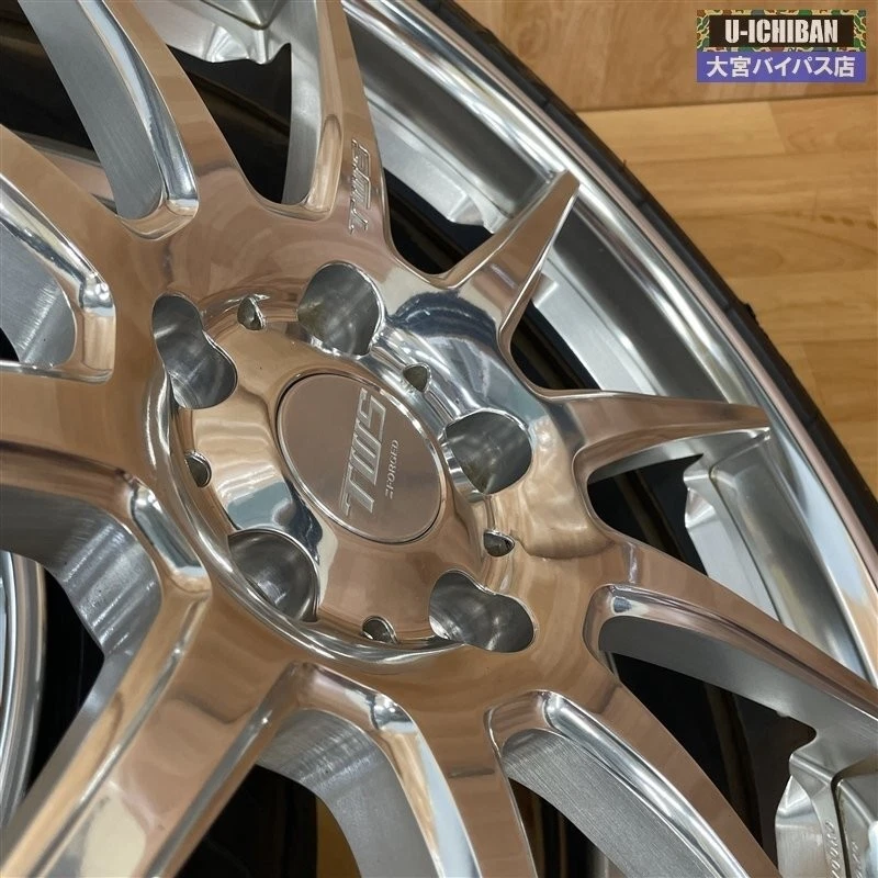 JDM TWS WS10 8.0J 19+45 & 9.0J 19+47 5H 112 & P-ZERO 225/40R19 1993Y 2 No Tires - Image 10