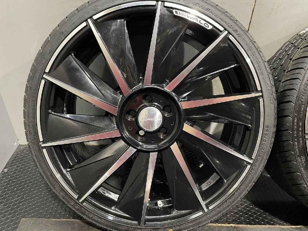 JDM Imported 225/35ZR20 summer tires WALD BALCAS Valdo 208J5HPCD100+45 No Tires - Image 2