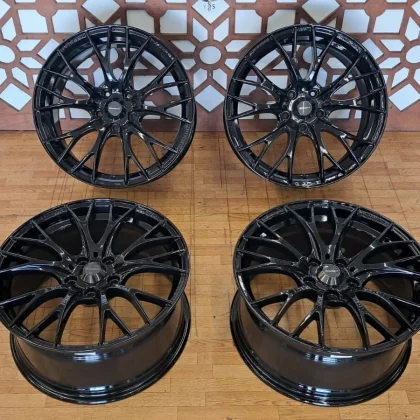 JDM wedssports SA-20R black color 18PCD 114.3 5H ET50 tires for Skylin No Tires