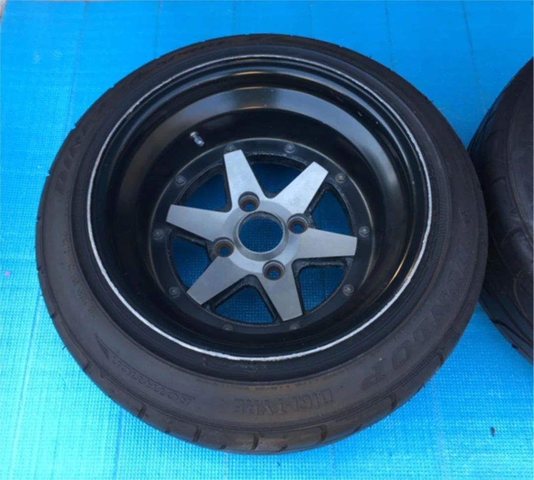 JDM Rare Longchamp XR4 9.5j deep rim SSR No Tires - Image 2