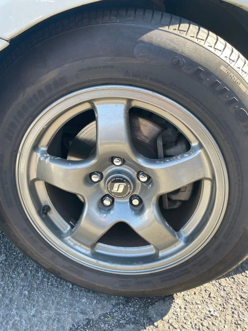 JDM Genuine Nissan R32 GTR wheels with tires 215/65R16 4-pack No Tires - Image 6