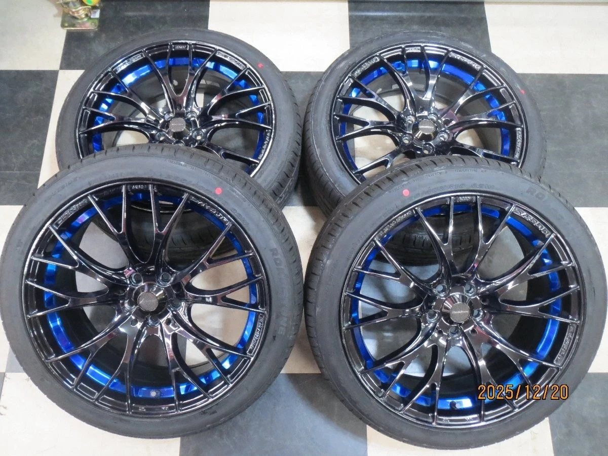 JDM Weds Sport SA-20R 18ZN6 86 BRZ 7.5J +45 5H100 Used 25-year-old Roa No Tires