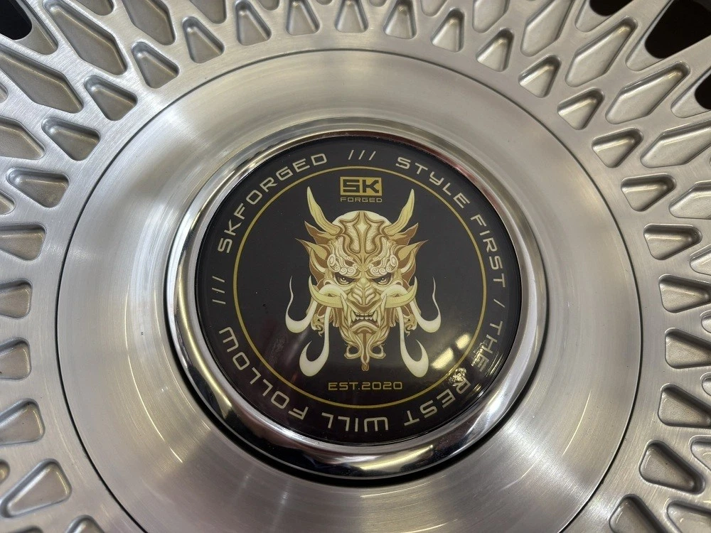 JDM 23. Used SK-Kadi 18x10.5J 114.3-5H -12 2-Pack / 18x12.0J 114.3-5H No Tires - Image 9