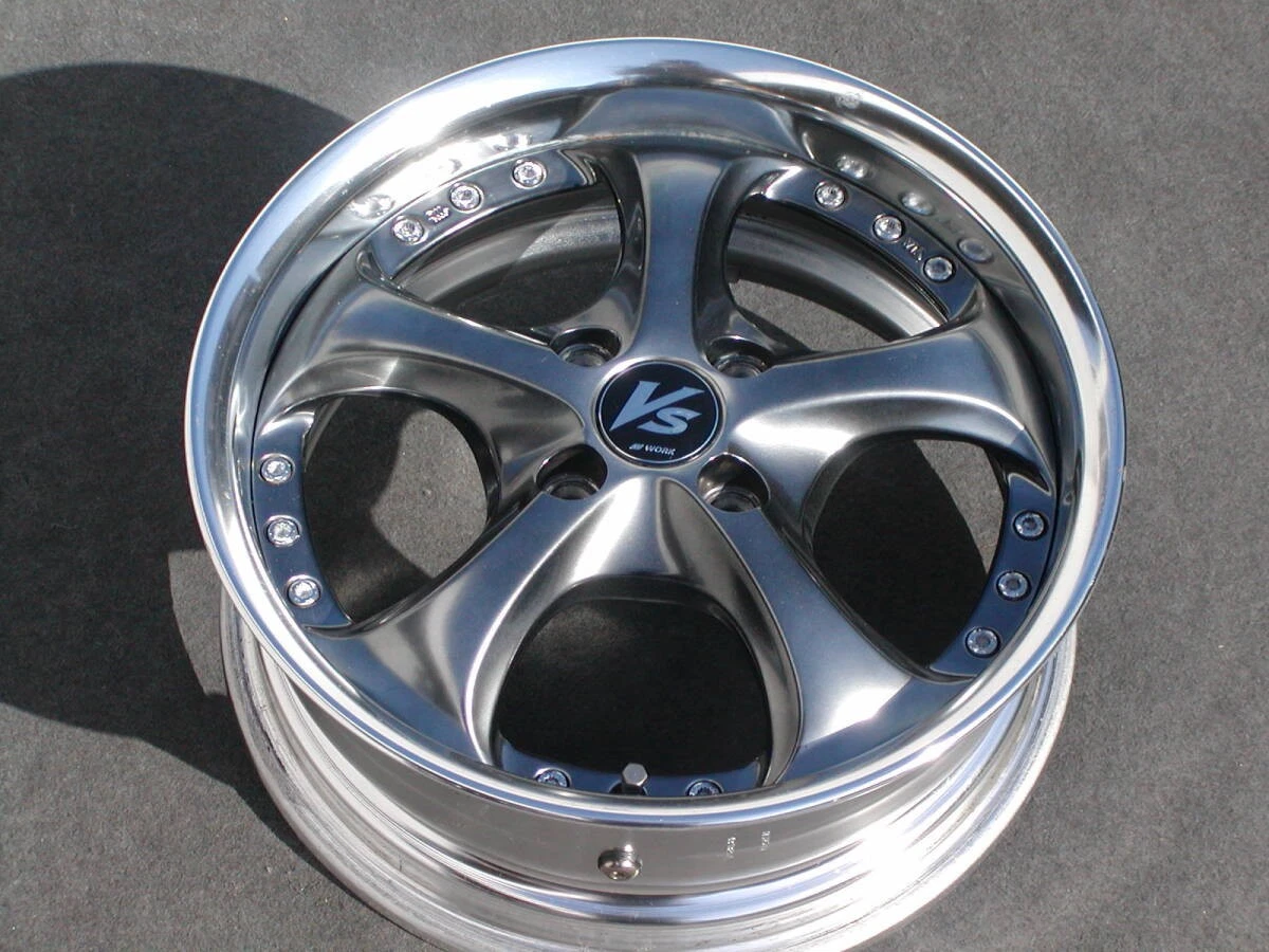 JDM WORK VS-KF 4Wheels 15x5.5+40 6+38 4x100 Hub60 - Image 3