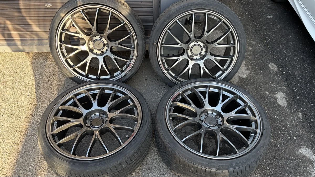 JDM RAYS HOMURA Village 2X8GT 199.5J 43 198.5J 36 5H PCD114.3 for Toyo No Tires