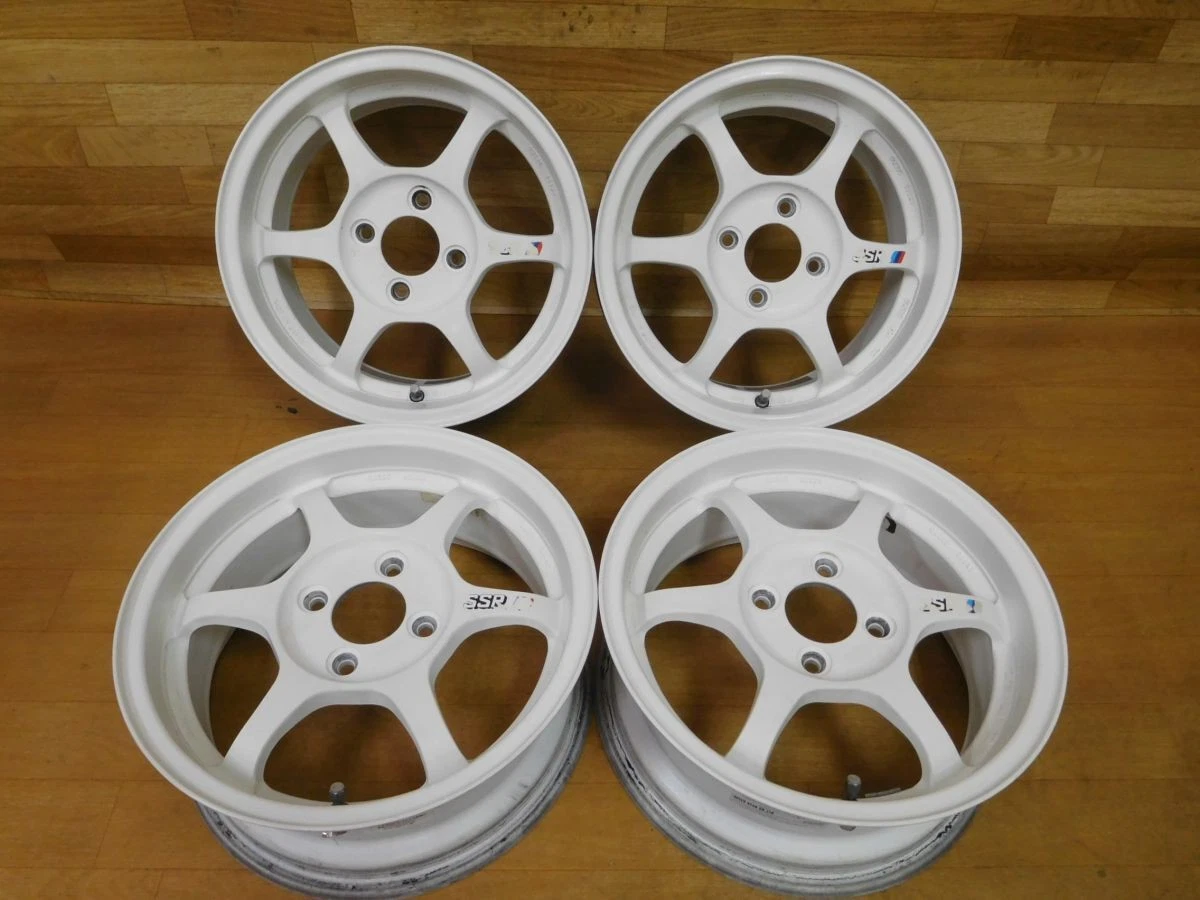 JDM 16-085Lightweight SSR Type-C TYPE-C 14in 6J+38 Bar Fender for Civi No Tires