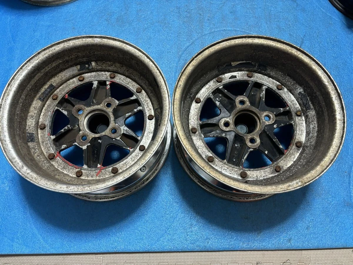 JDM Rare Deep LipsSSR Longchamp XR-4 2Wheels No tire 15x7.5-7 4x114.3 - Image 5