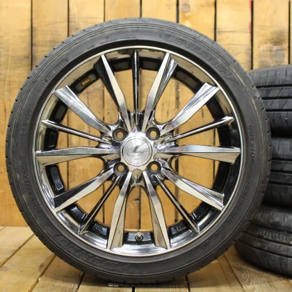 JDM Fits Move Wagon R Tanto Wake N-BOX Dayz Copen etc. Weds Leonis VX No Tires