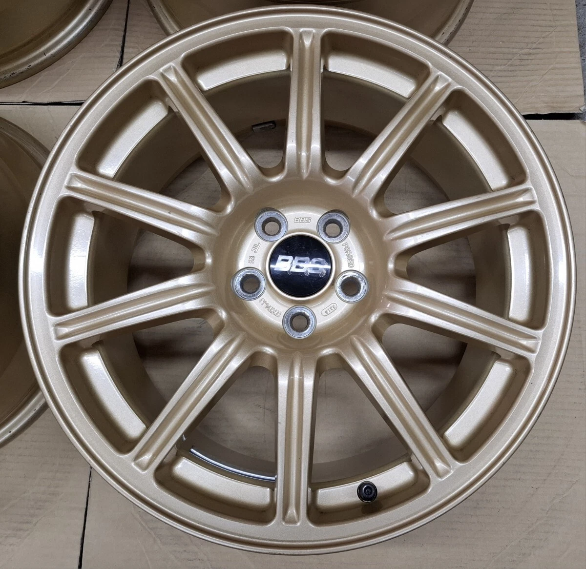 JDM Subaru Impreza WRX STI genuine BBS wheels 4-wheel Legacy BRZ Fores No Tires - Image 2