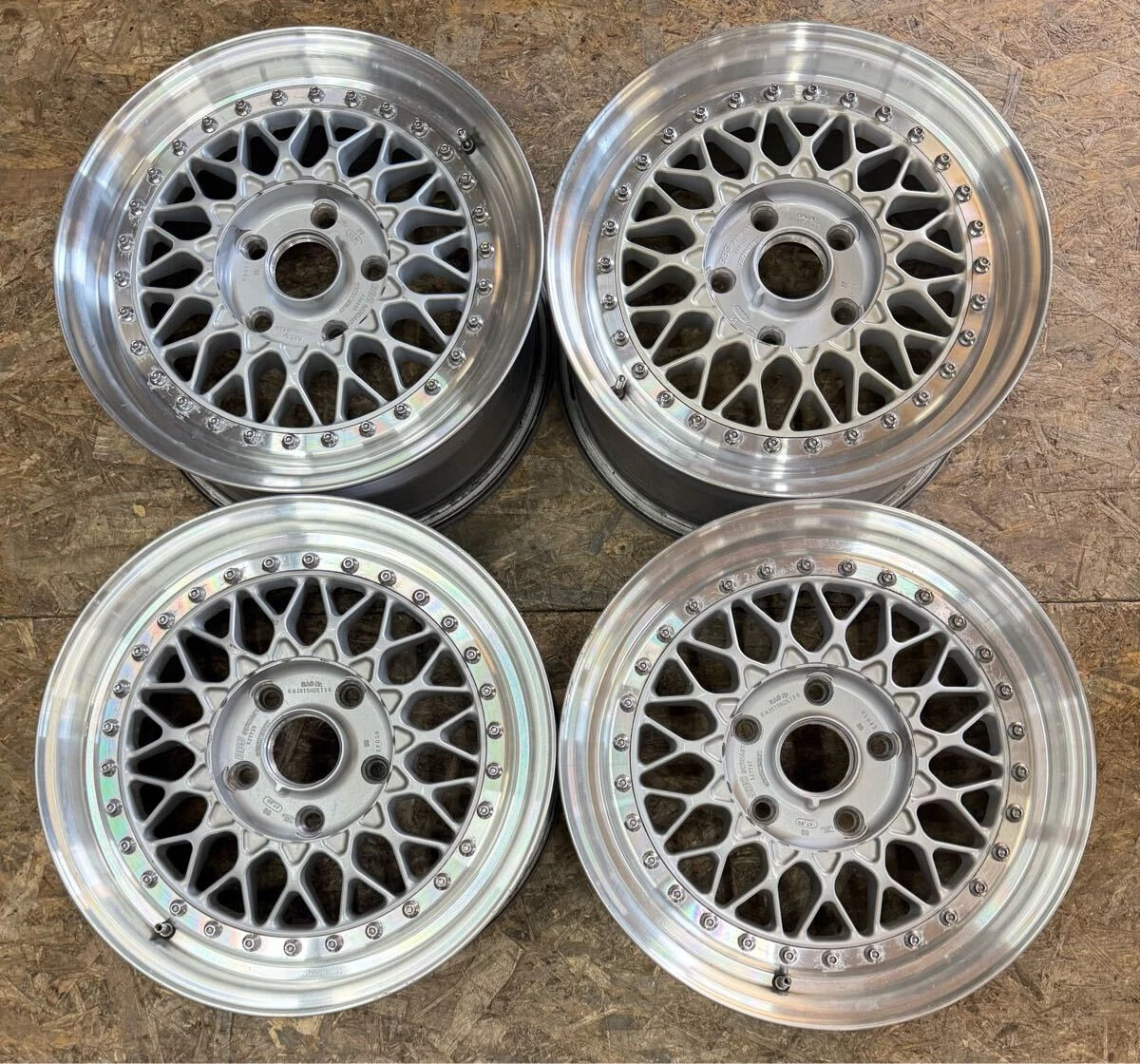 JDM Rare BBS RS 043 156.5J+36 PCD114.3 5-lug 5H Out of Production Whee No Tires