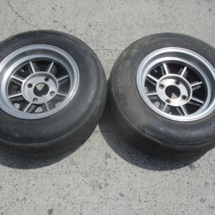 JDM Hayashi 13-inch 2-wheel only PCD114.3 4-lug 7JJ OFF-6 175/605R13 D No Tires