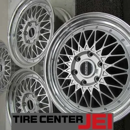 JDM 18work Essex 8J+38 139.7 Used Aluminum Wheels for Toyota Hiace 4-P No Tires