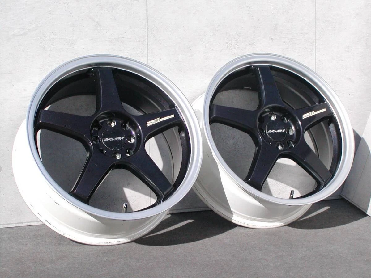 JDM The original 1881 Motor Sport 7.5J +42 wheels for the bB Civic Roa No Tires - Image 2