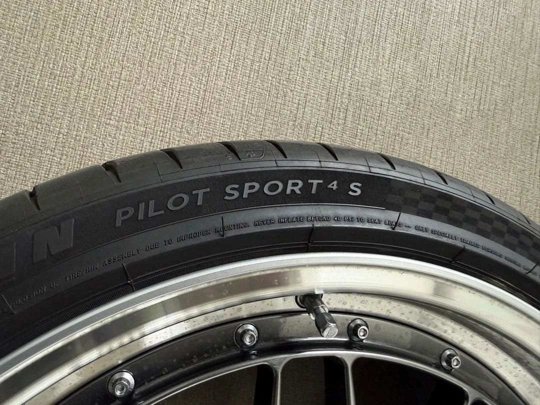 JDM BBS LM 405 DB-SLD 219.5J +35 5/114.3 No Tires - Image 9