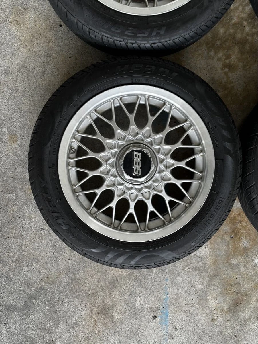 JDM BBS RG073 4Wheels no tires 14x6+45 4x100 - Image 2