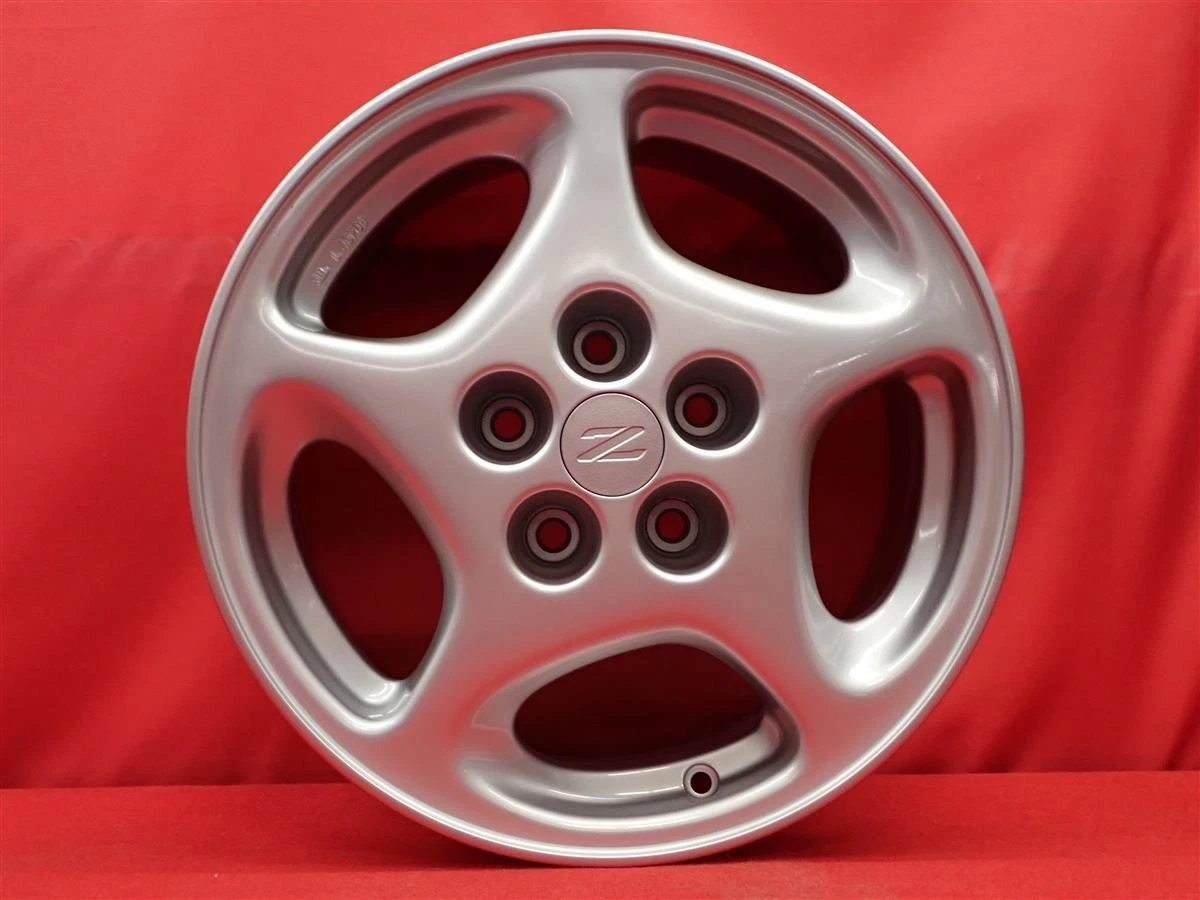 JDM Repainted Nissan Fairlady Z Z32 genuine used wheels 4Book 7.5J 16P No Tires - Image 6