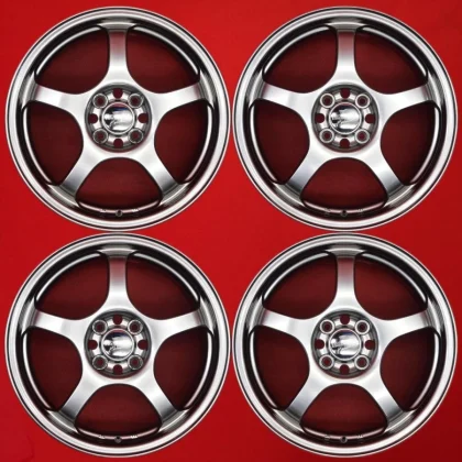 JDM Lightweight 6.2kg 1 pc IMPUL NS-GTII Used Wheels 4Book 6.5J 16PCD1 No Tires