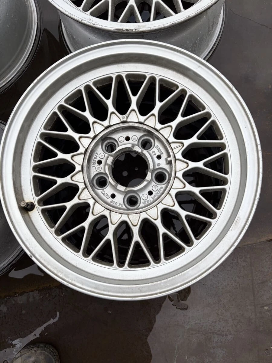 JDM Tsushima City Aichi Prefecture BBS BMW 8J X16H2 old car No Tires - Image 3