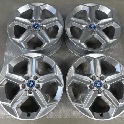 JDM 4Book BMW X1 U11 iX1 OEM 7.5J +50 PCD112 5-Hole Alloy Star Spoke W No Tires