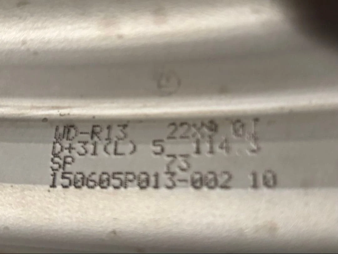 JDM WALD Renovatio 22 tire/wheel set No Tires - Image 9