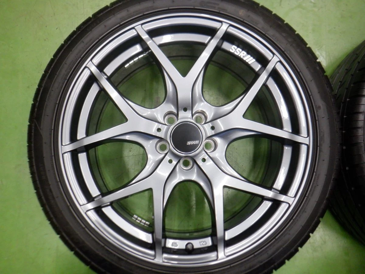 JDM K-Natsu Superb SSR GTV03 2018 5H100 7.5J+48 24-year-old Superbly F No Tires - Image 4