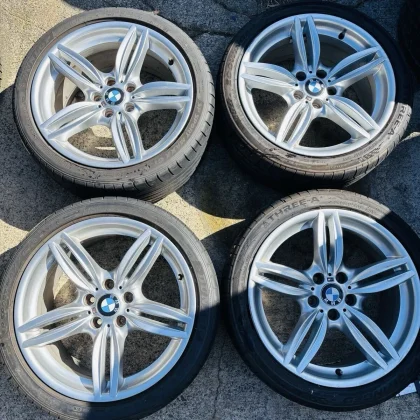 JDM BMW 5series/6series genuine wheel and tire set 4-pack 8.5J x 19 IS No Tires