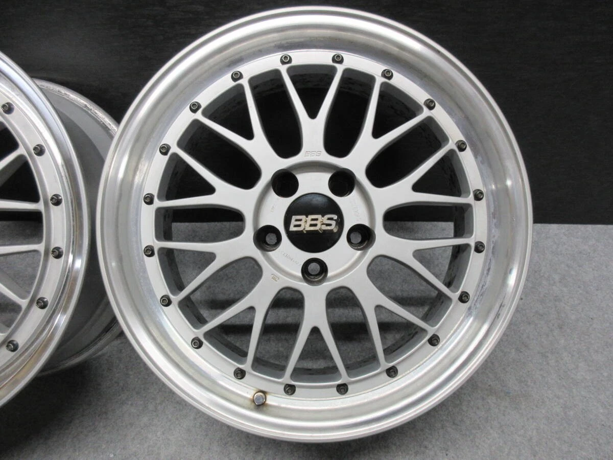 JDM Rare BBS 4Wheels LMP078 LM115 18x8+35 9.5+38 5 x114.3 Mark X Alphard Skyline - Image 2