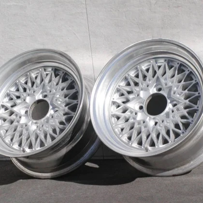 JDM Deep rim GET mesh 6.5J +15 114.3-4H 2Book AE86 Carina Cappuccino A No Tires