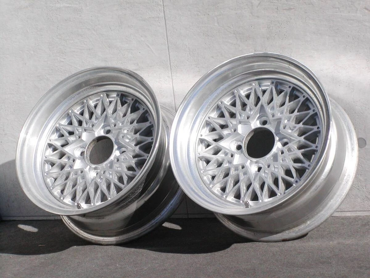 JDM Deep rim GET mesh 6.5J +15 114.3-4H 2Book AE86 Carina Cappuccino A No Tires